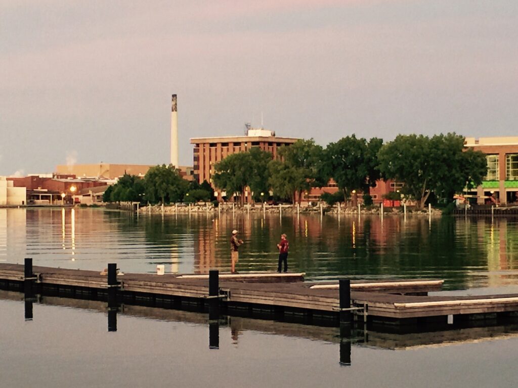 Green Bay, Wisconsin, skyline, with Clear to Launch driving dental marketing excellence.