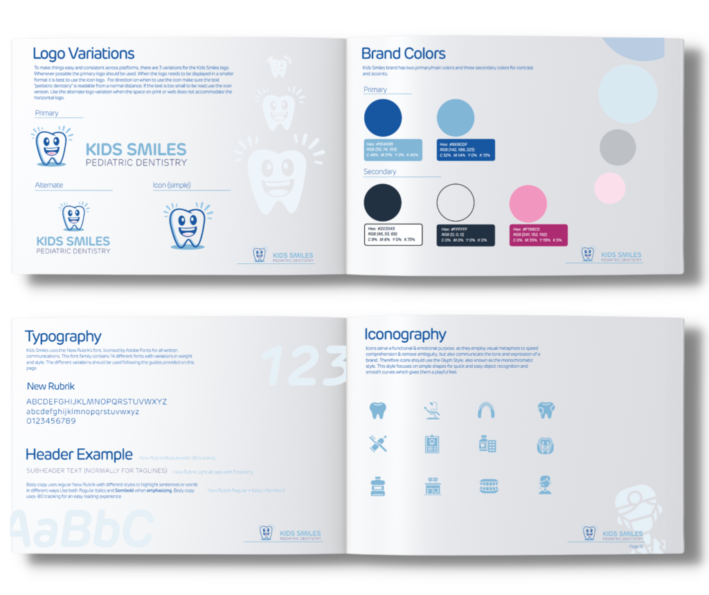 Professional Dental Branding and Logo Design